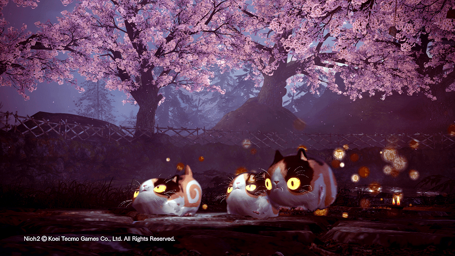 Nioh2 A trio of Sunekosuri