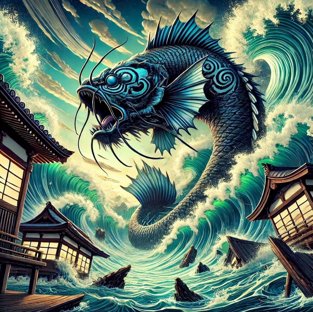 Onamazu: The Giant Catfish Yokai and Earthquakes in Japan