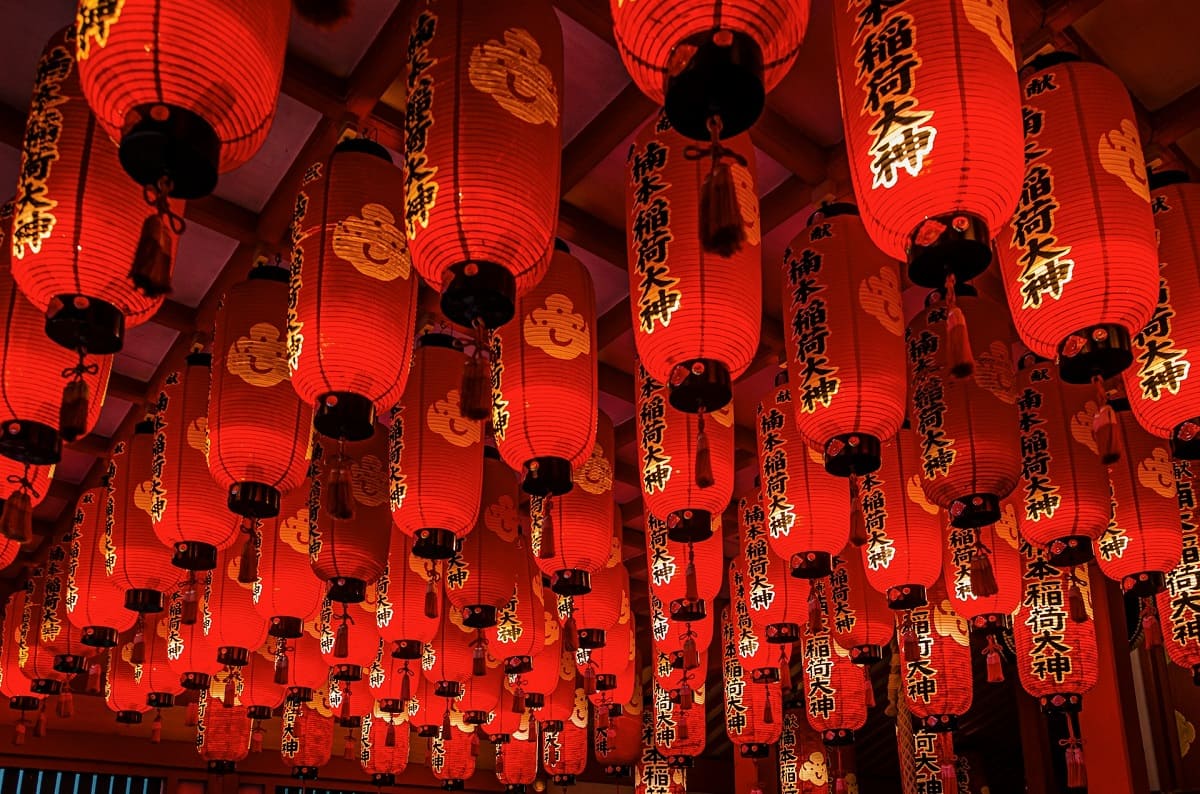 Japanese Paper Lanterns (Chochin)