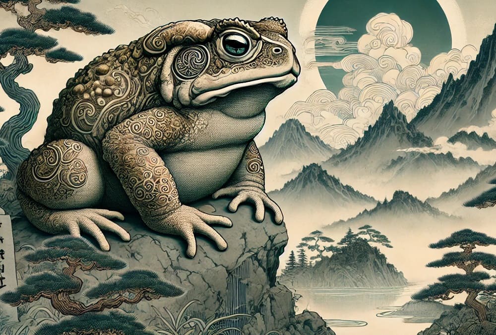 Ōgama: The Giant Toad Yokai of Japanese Folklore