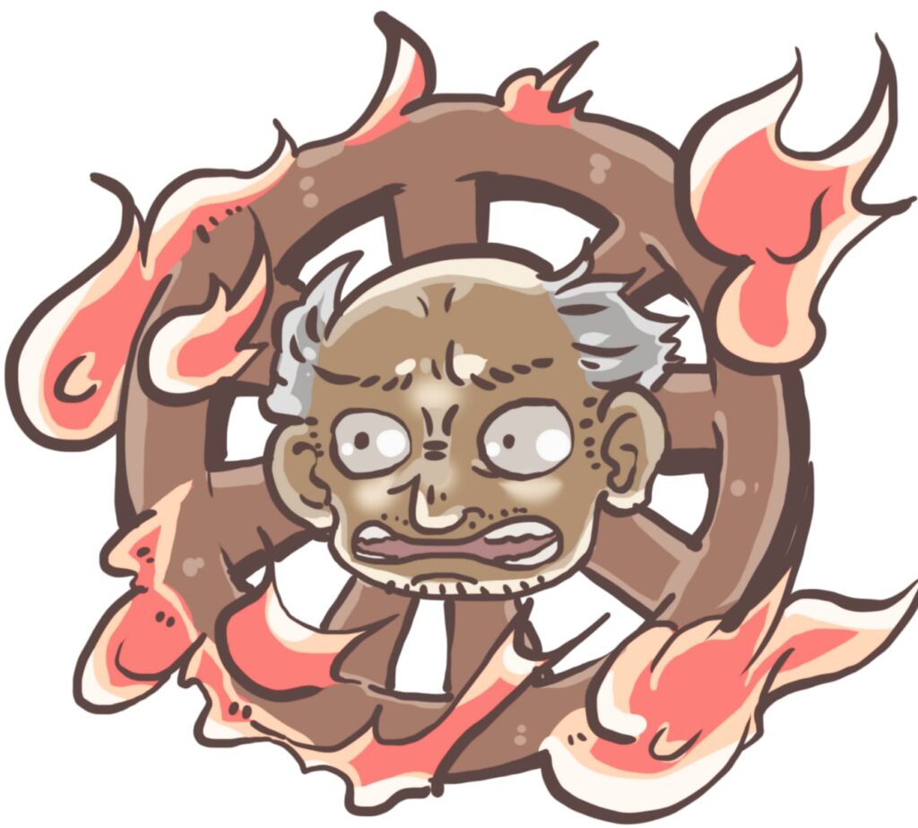 What is Wanyudo? The Fiery Wheel Yokai of Japan