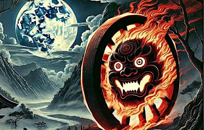 What is Wanyudo? The Fiery Wheel Yokai of Japan