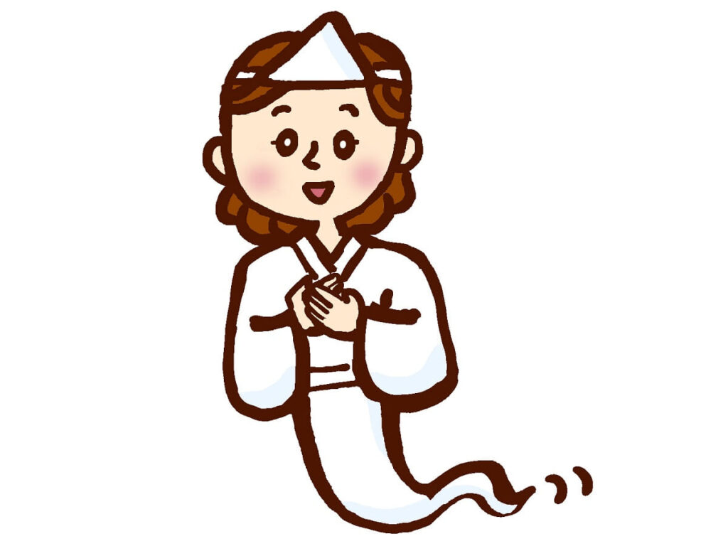 Why Do Japanese Ghosts Wear a Triangle Headband "Tenkan"?