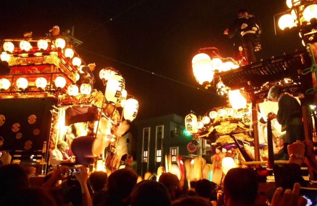 Autumn Festivals in Japan: Mikoshi, Floats, and Tengu