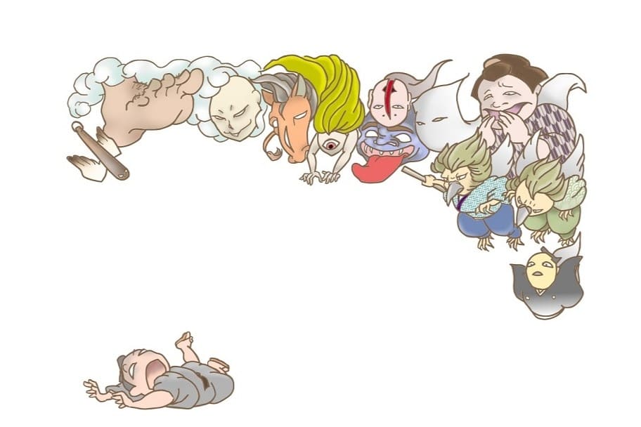 japanese yokai are aming human