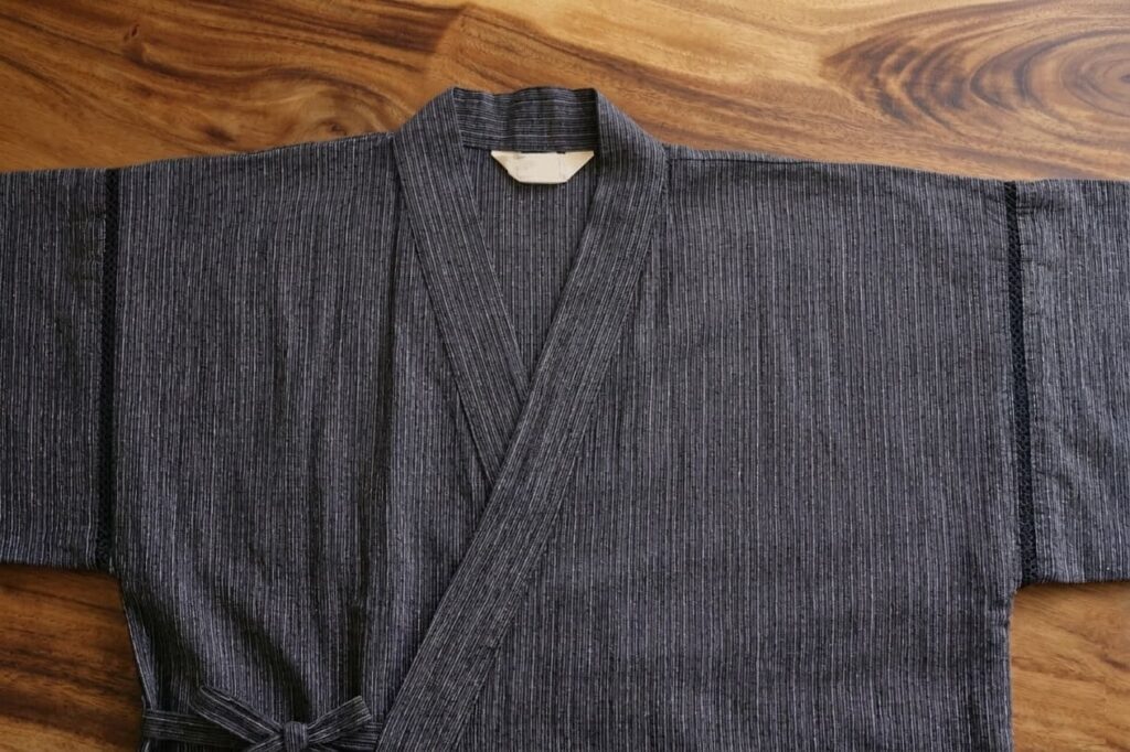 Jinbei top on the table