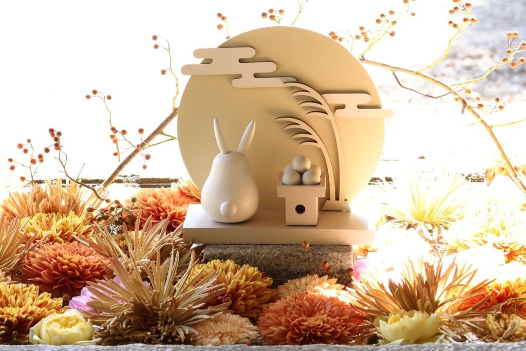 Hanatemizu with Tsukimi Rabbit