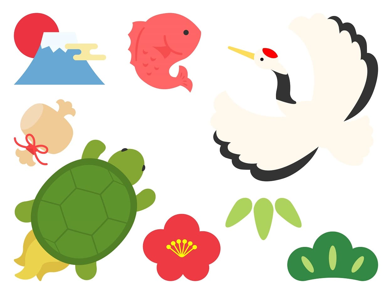 Lucky animals in Japan