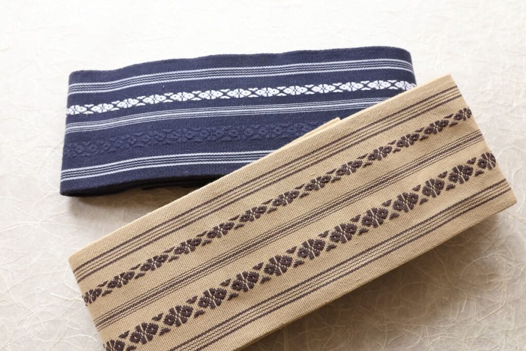 Yukata obi for men