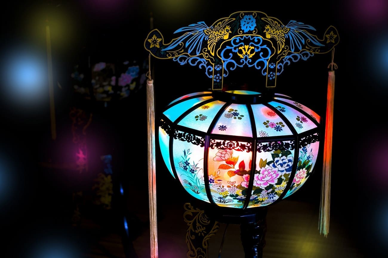 Lantern for Obon in Japan