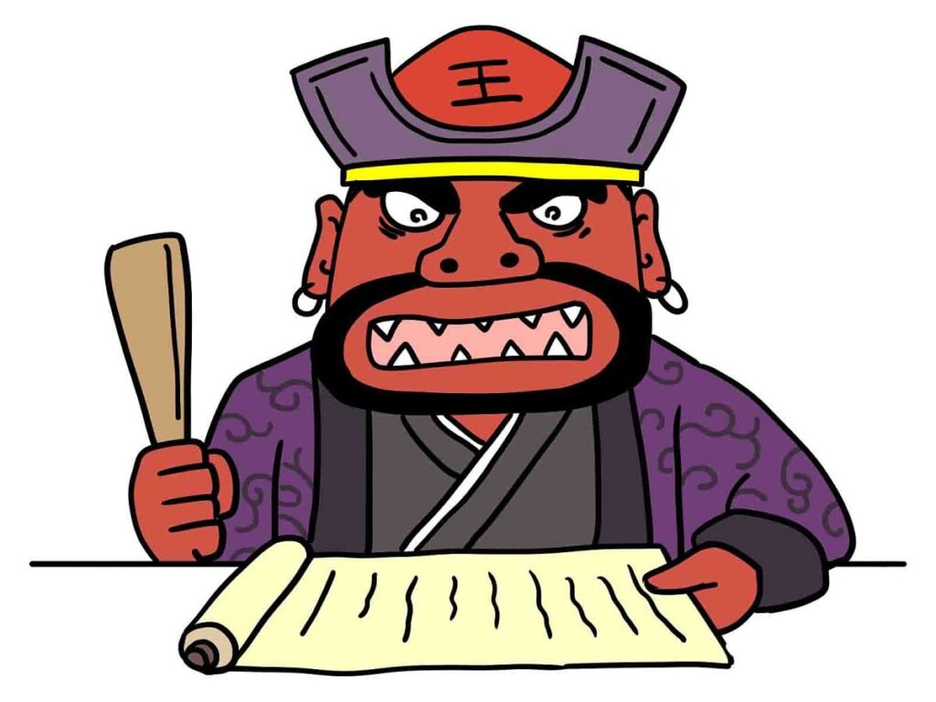 Enma telling you where to go