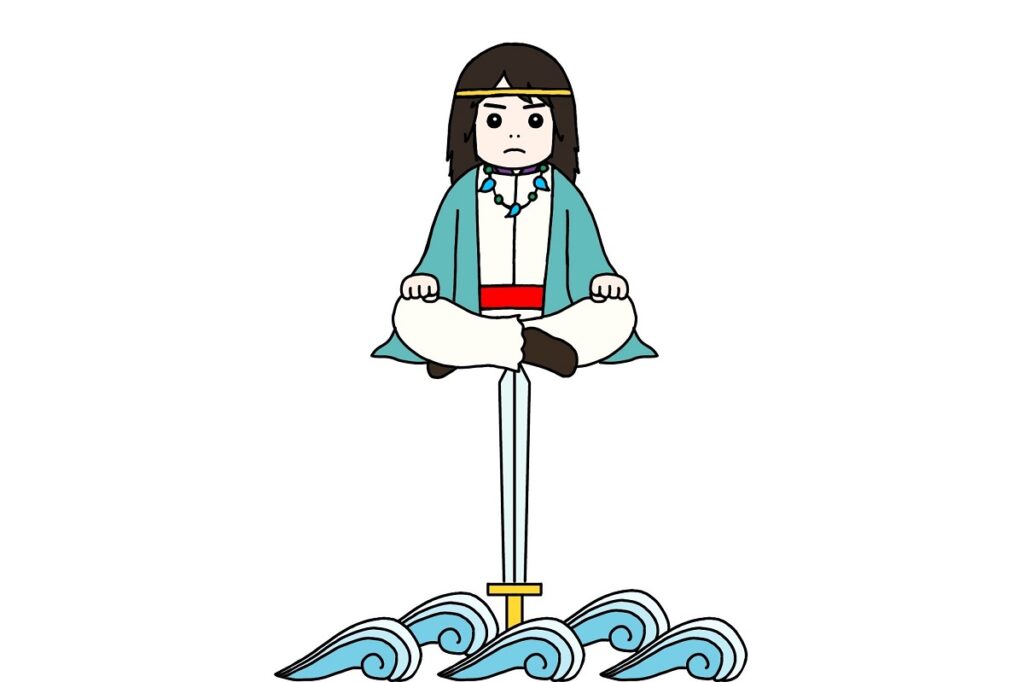 strong deity Takemikazuchi