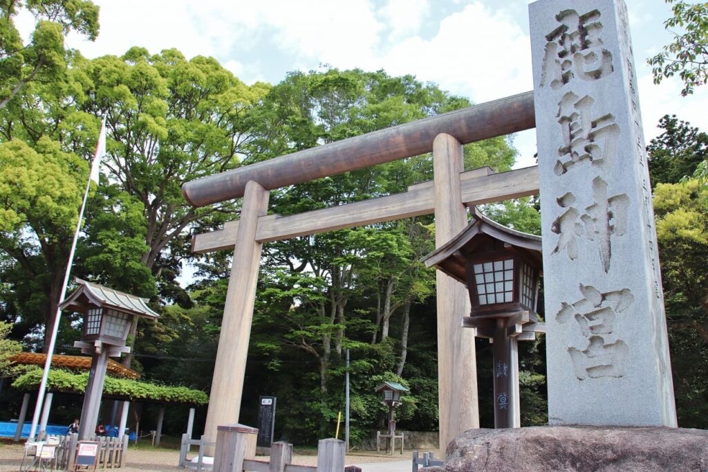 Kashima jingu with Takemikazuchi legend