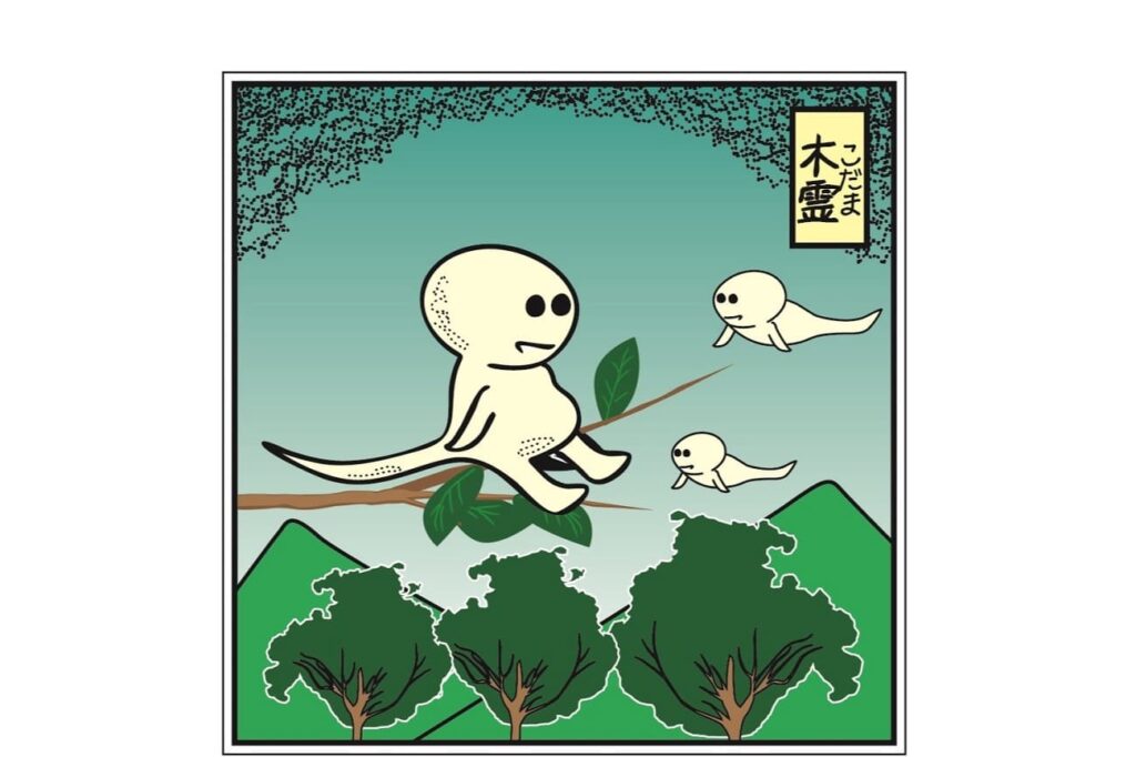Kodama in Japan