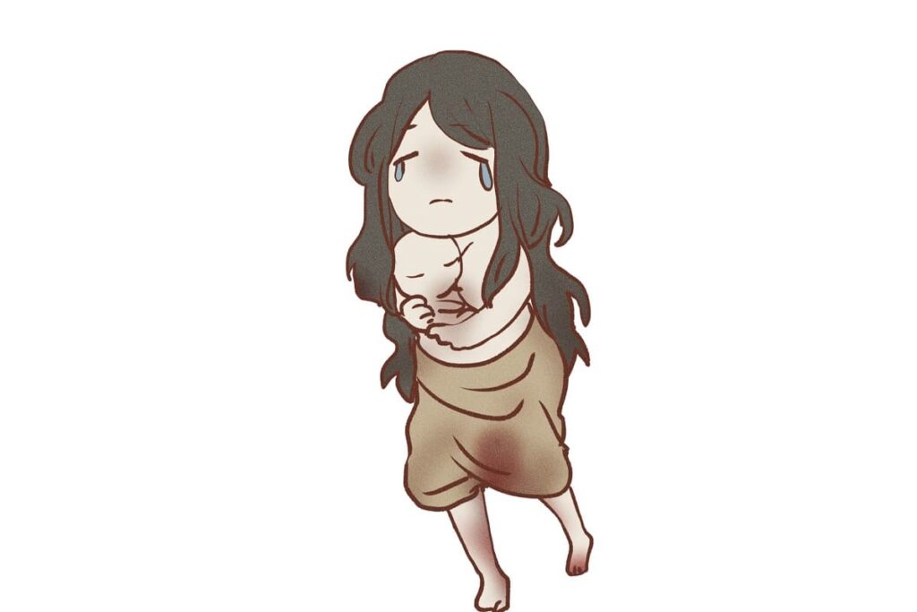 Japanese Yokai Ubume