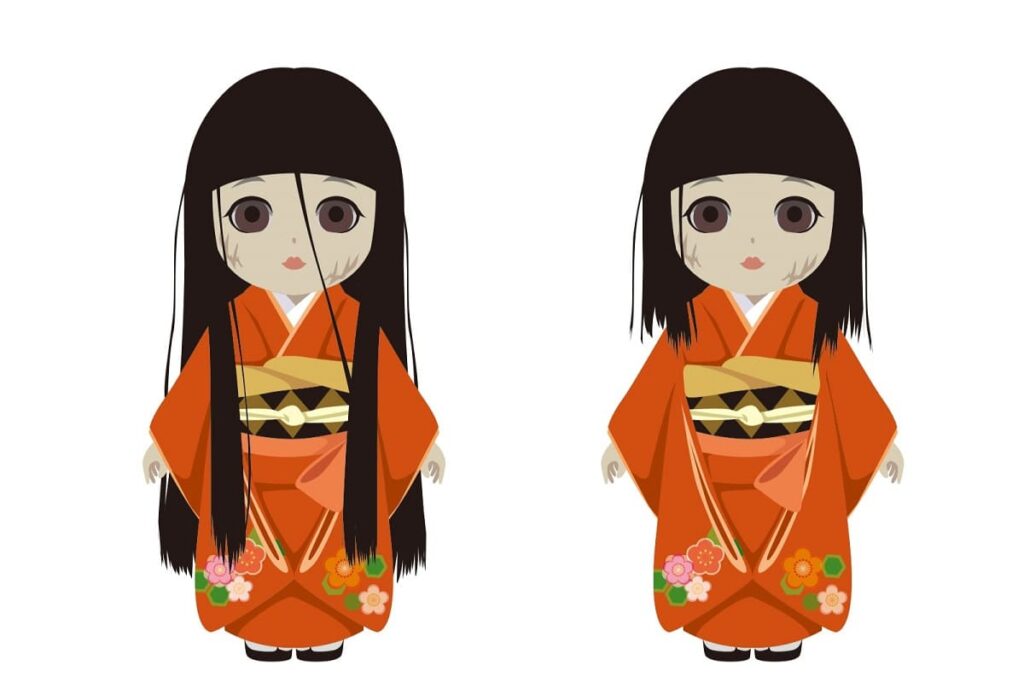 Growing hair? Ichimatsu doll